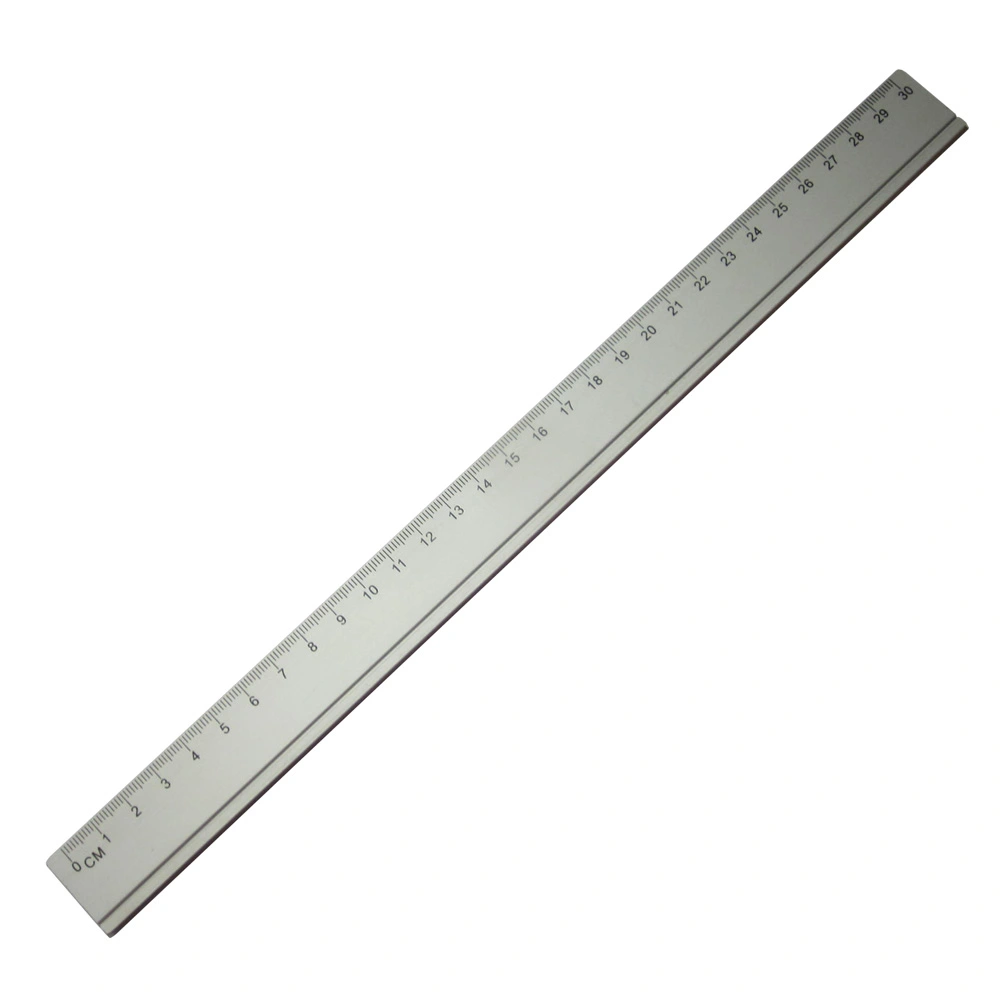 30cm ruler metal aluminium ruler manufacturer china