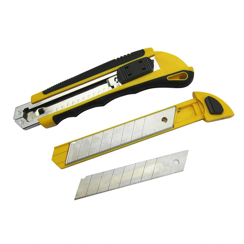 made in china 3pcs 18mm blade paper cutter utility knife