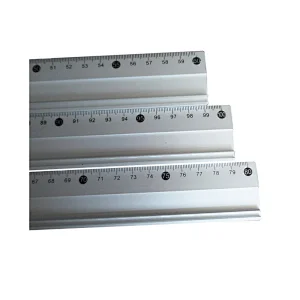 wholesale custom logo 1 meter metal ruler factory made in china