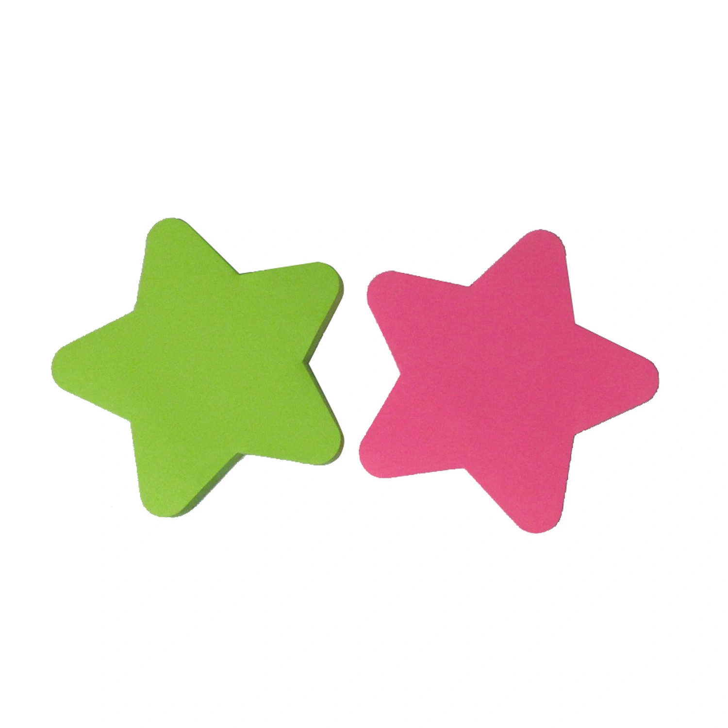 star shaped decorative sticky notes pad china factory