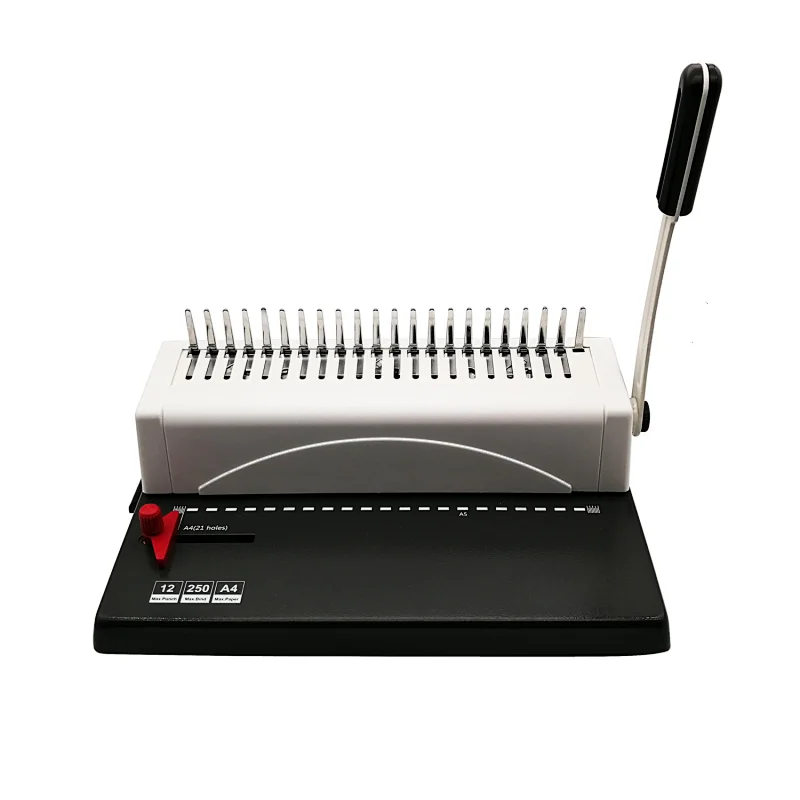 office paper comb binding machine china supplier