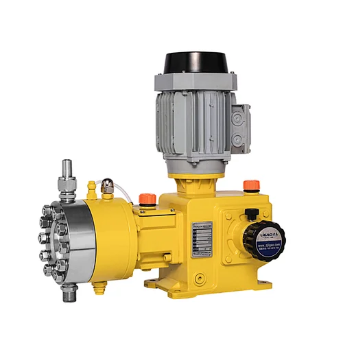 hydraulically actuated diaphragm metering pump
