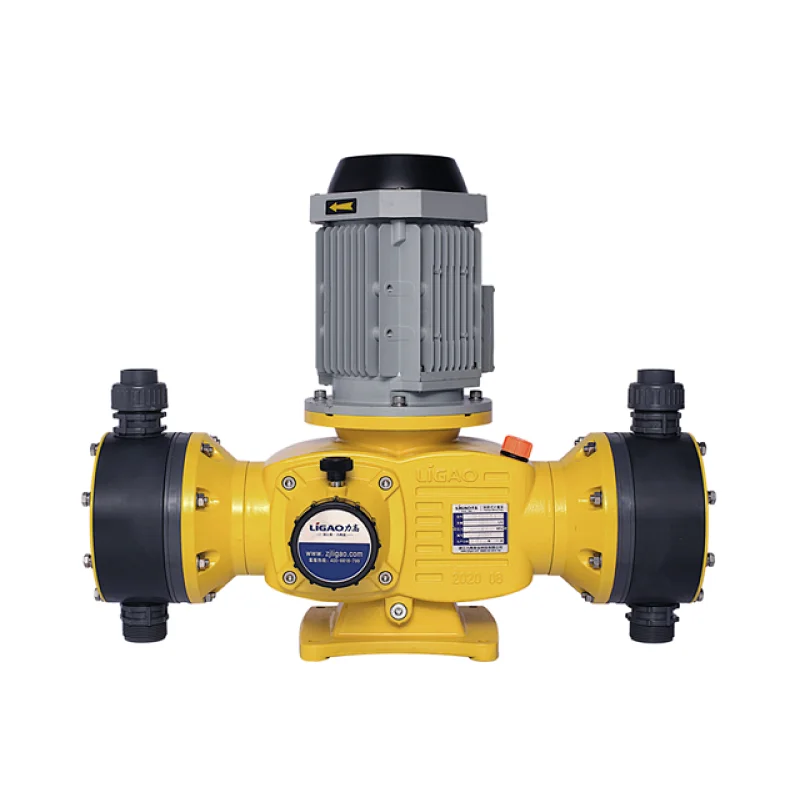 double diaphragm metering pump