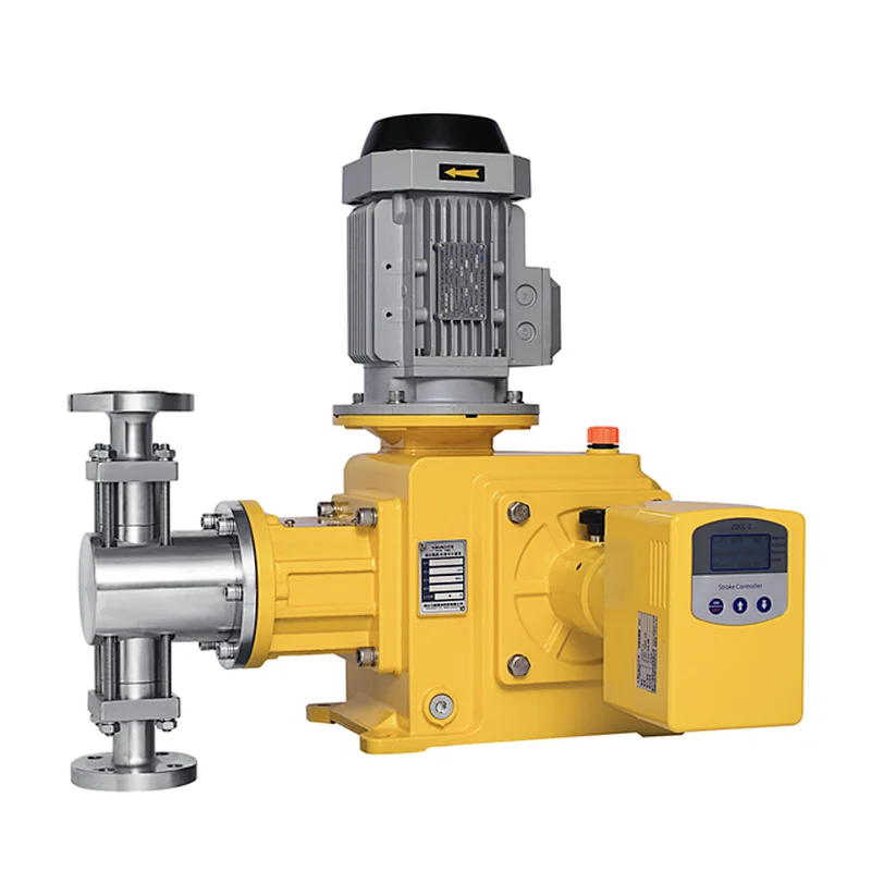 high pressure plunger pump with controller