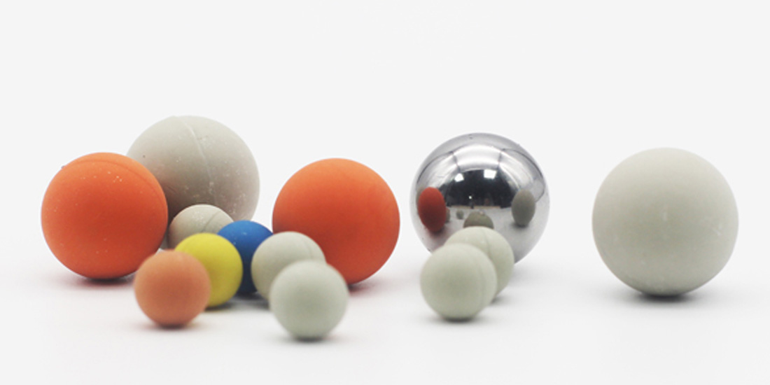 Rubber Coated Balls