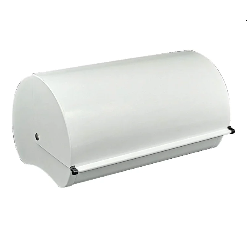 black tin bread bin