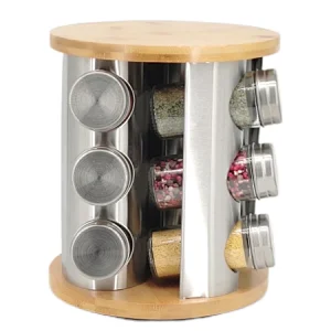 spice jars glass set, spice jar and rack set, spice jar set,