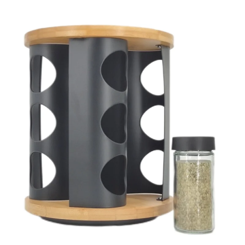12 spice jar and rack set