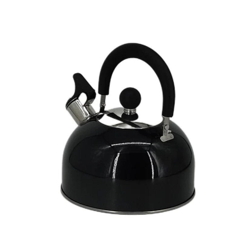 modern whistling tea kettle