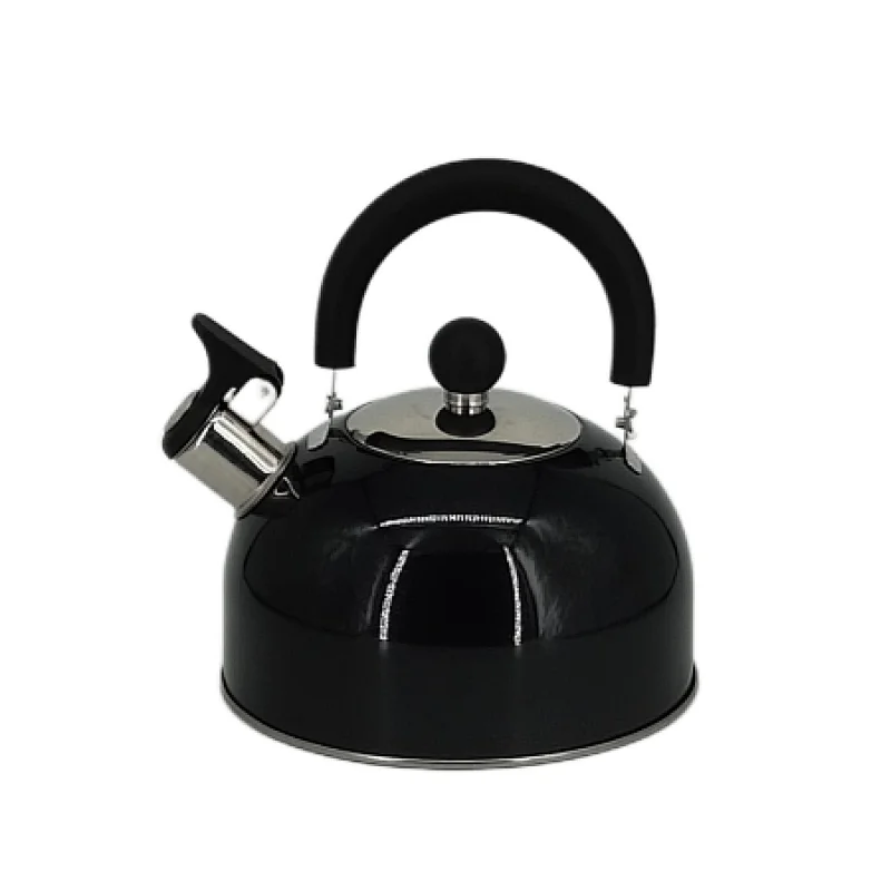 modern whistling tea kettle