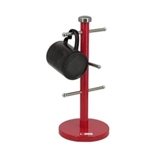 Steel Mug Holder Tree, Diversified European Large SizeStand, Iron Mugs & Tea & Coffee Cup Storage Rack With Hooks, Counter Bar Accessory & Kitchen Countertop Organizer