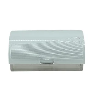 Roll top , Stainless Steel body Bread Bin , Color Coated, Diamond Decor