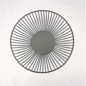 Fruit Basket, Powder Color Coated, Matt Black,