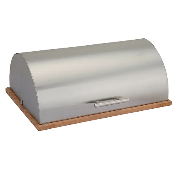 bread bin with cutting board