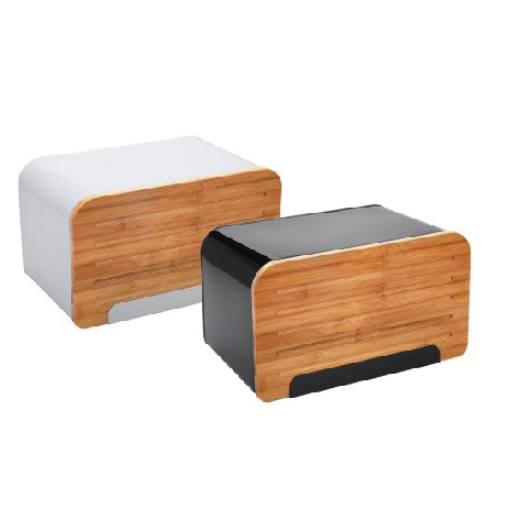 bread bin with cutting board lid