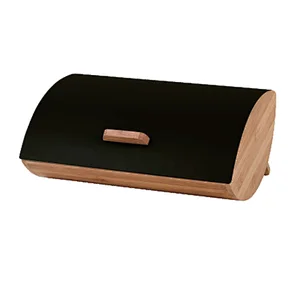 nordic oval bread bin with cutting board