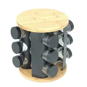 12 spice jar & rack set, spice jar and rack set, spice jar set,