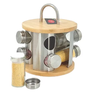 spice rack jar set, spice jar and rack set, spice jar set,