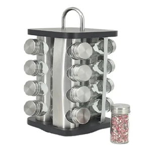 spice rack 16 pc jar set