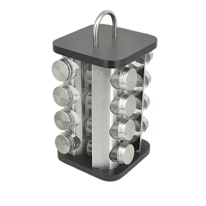 spice rack 16 pc jar set