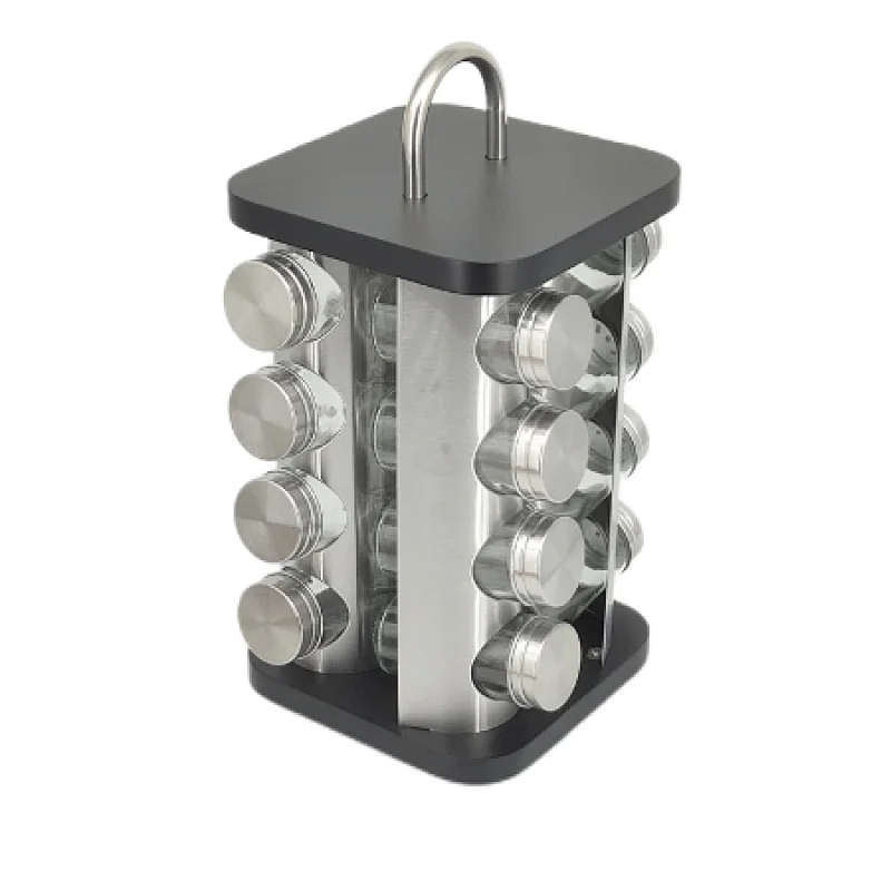 spice rack 16 pc jar set