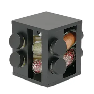spice rack set glass, spice rack set glass 8pcs, spice rack set glass metal