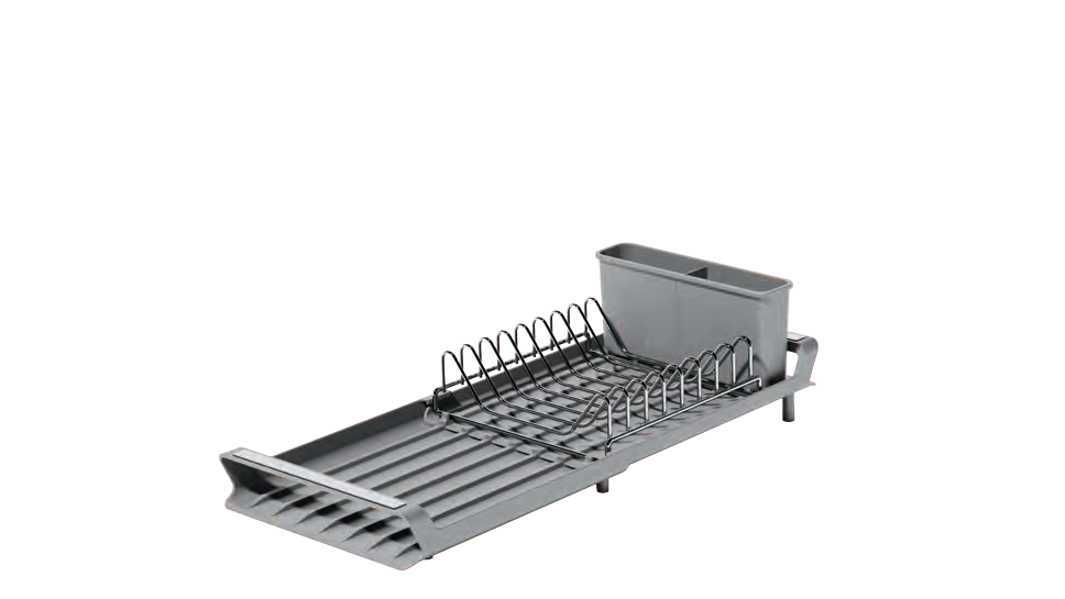 self draining dish rack