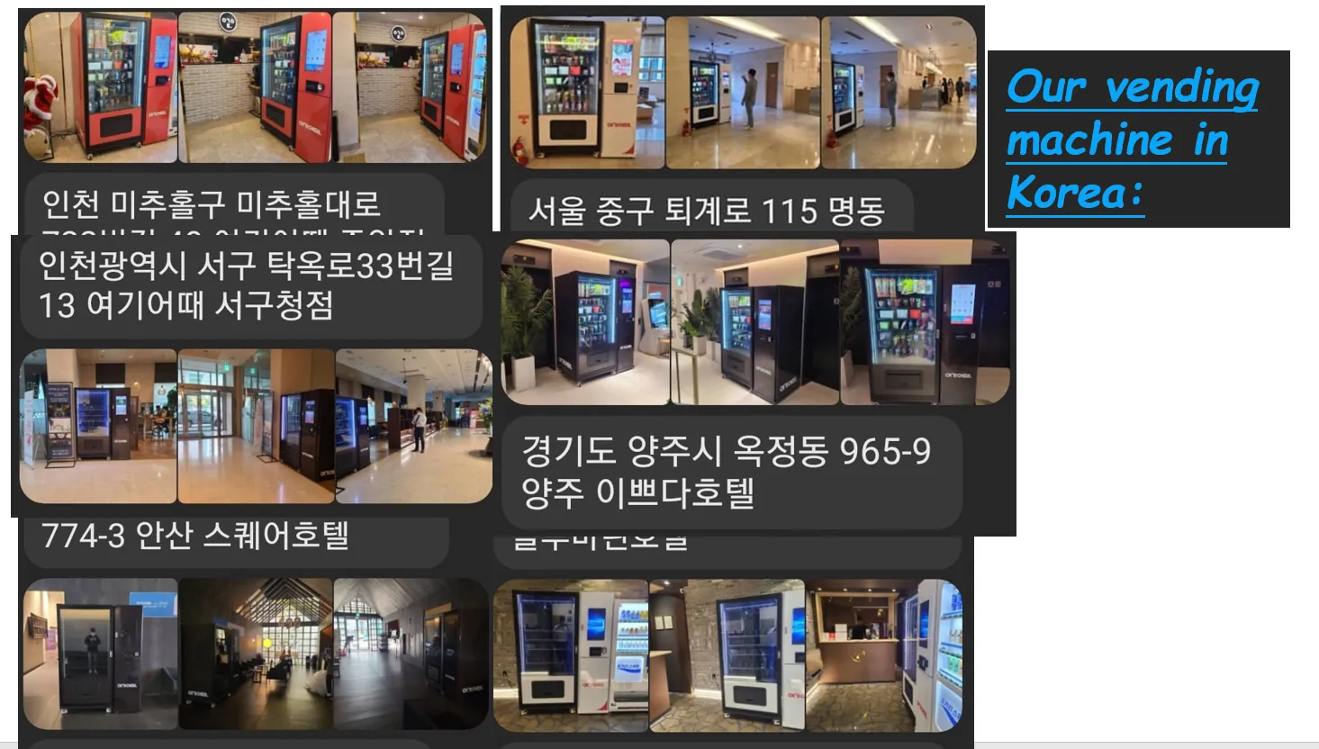 alcohol xy elevator beer vending machine in Korea