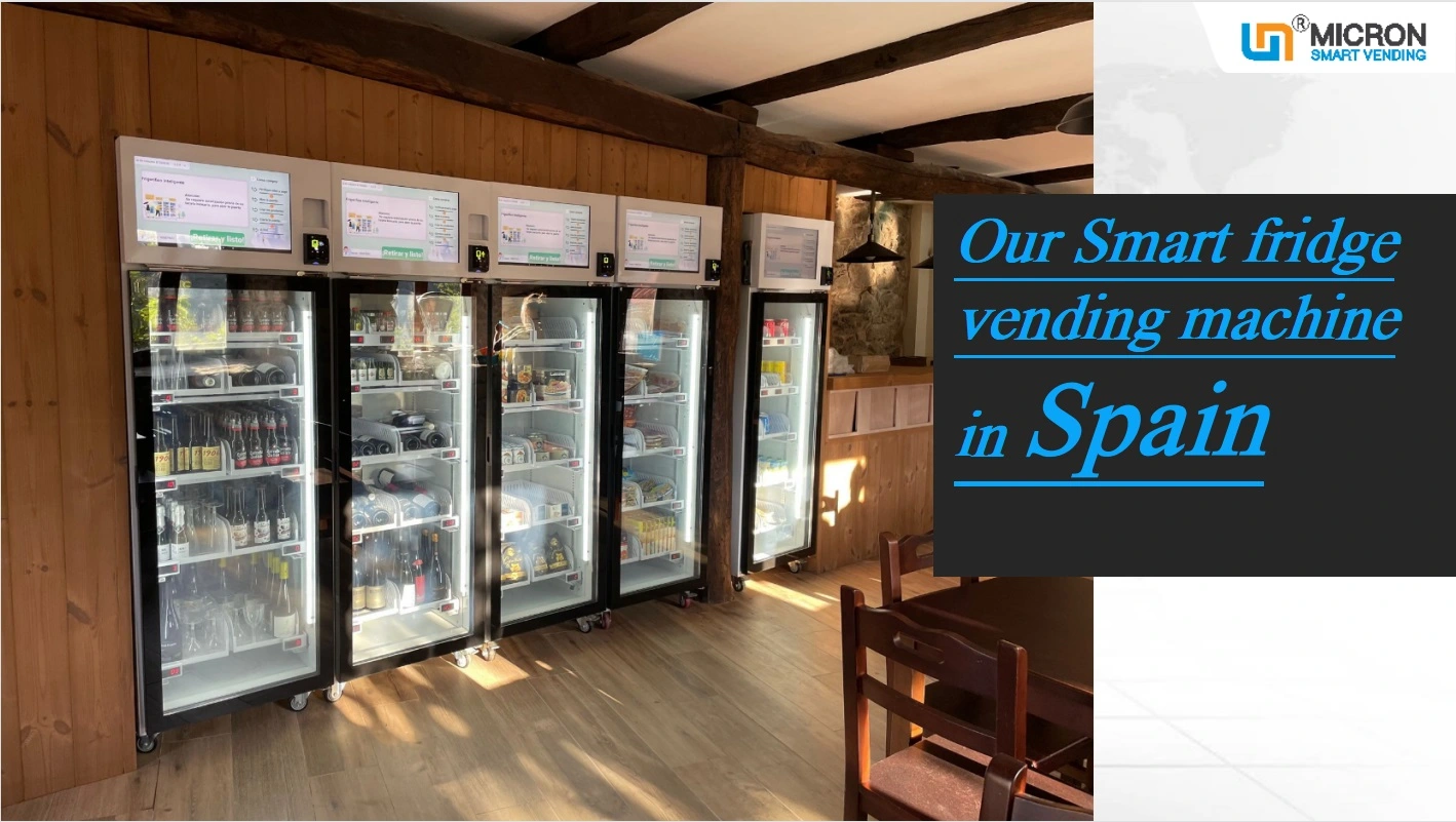 vending machine for gym in Spain