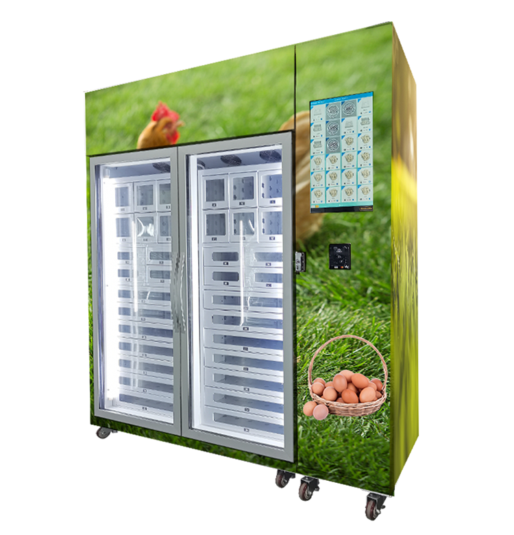 refrigerated locker vending machine