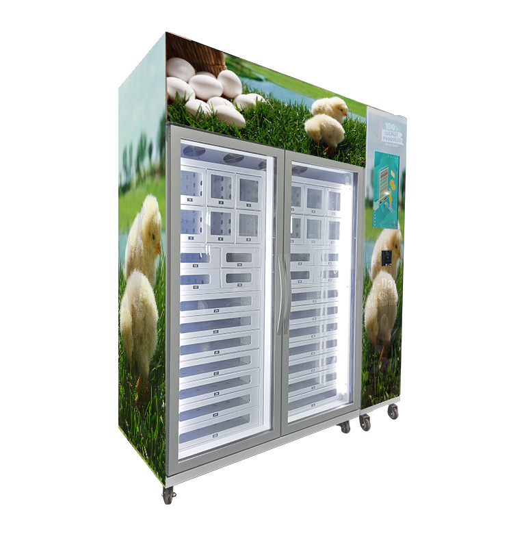 Egg Cooling Locker Vending Machine