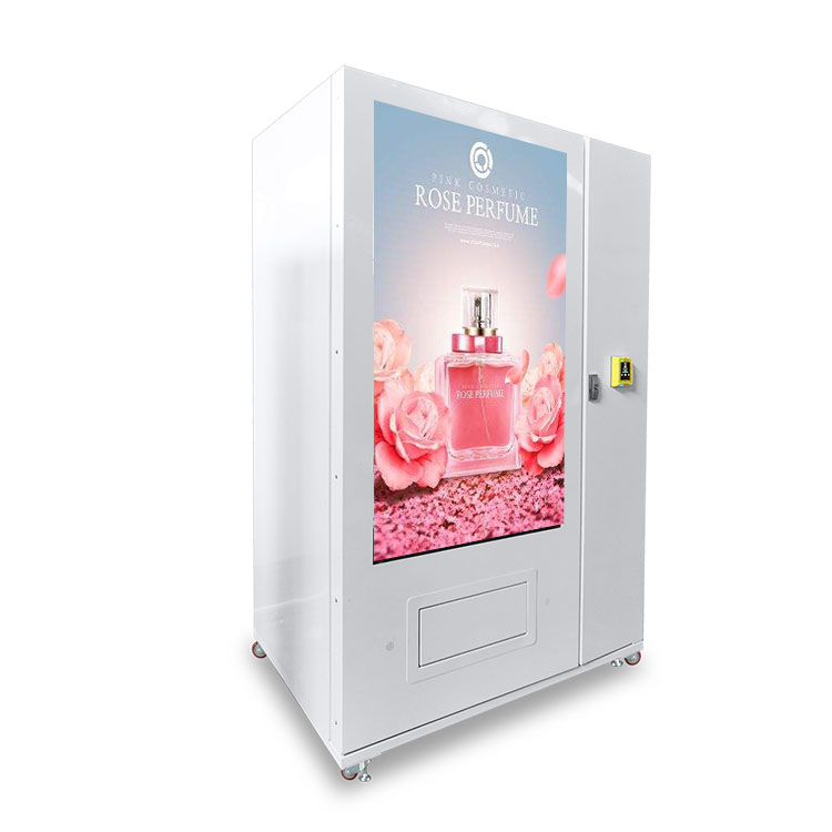 perfume vending machine with 55 inch touch screen