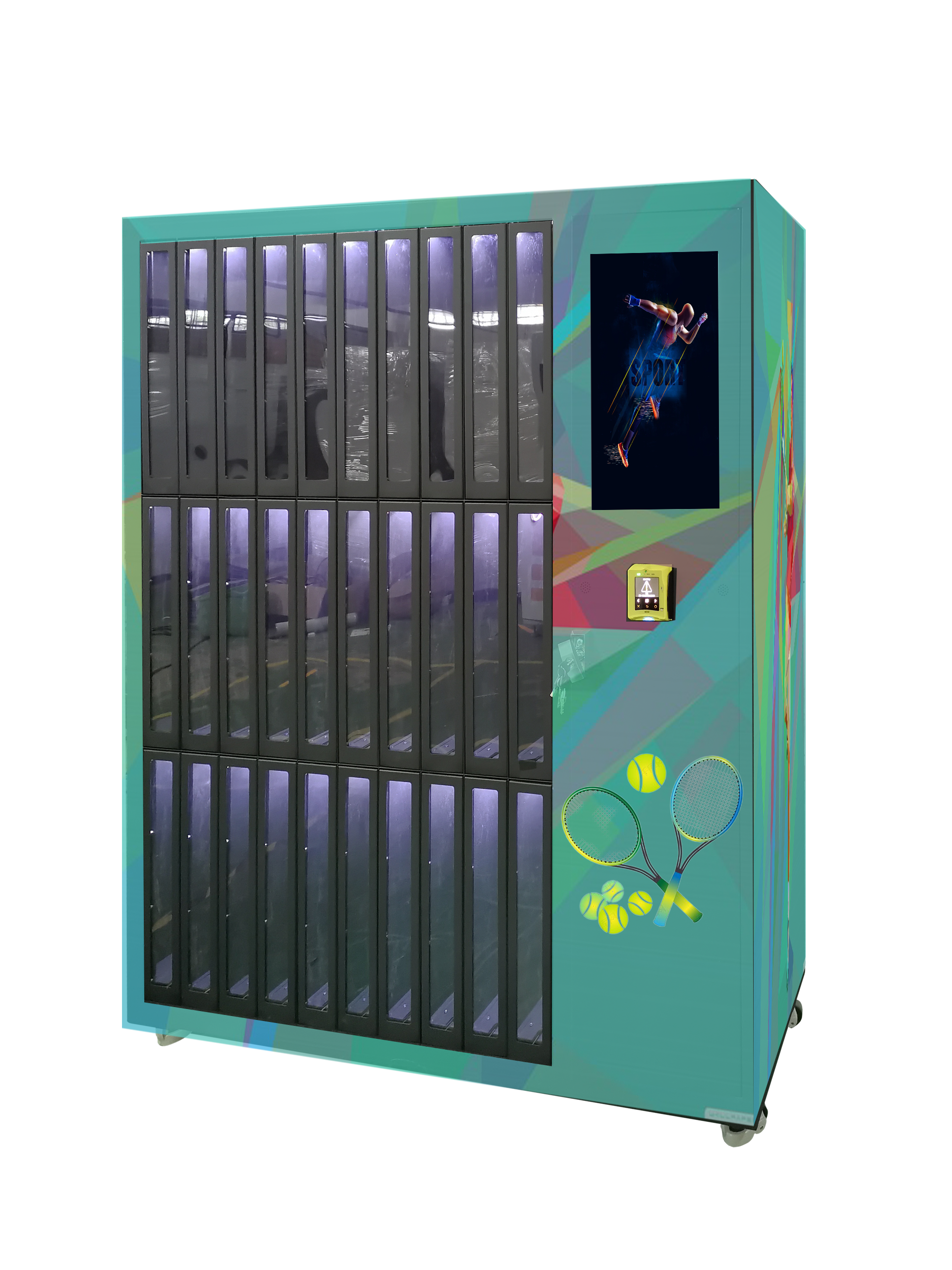 Sport equitment vending machine