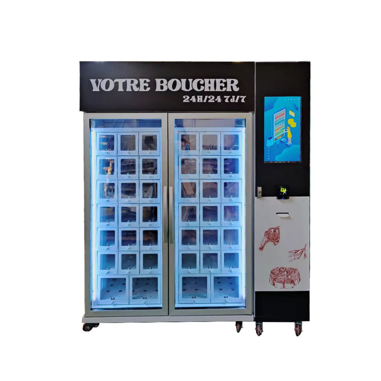 -18℃ Office Freezing Locker Vending Machine for Prepared Dishes Food
