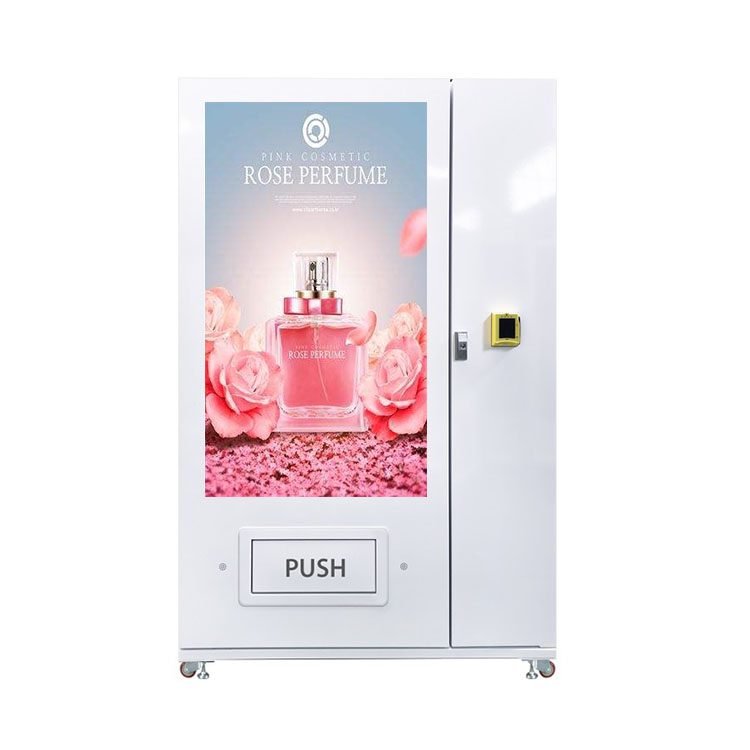 perfume vending machine with 55 inch touch screen