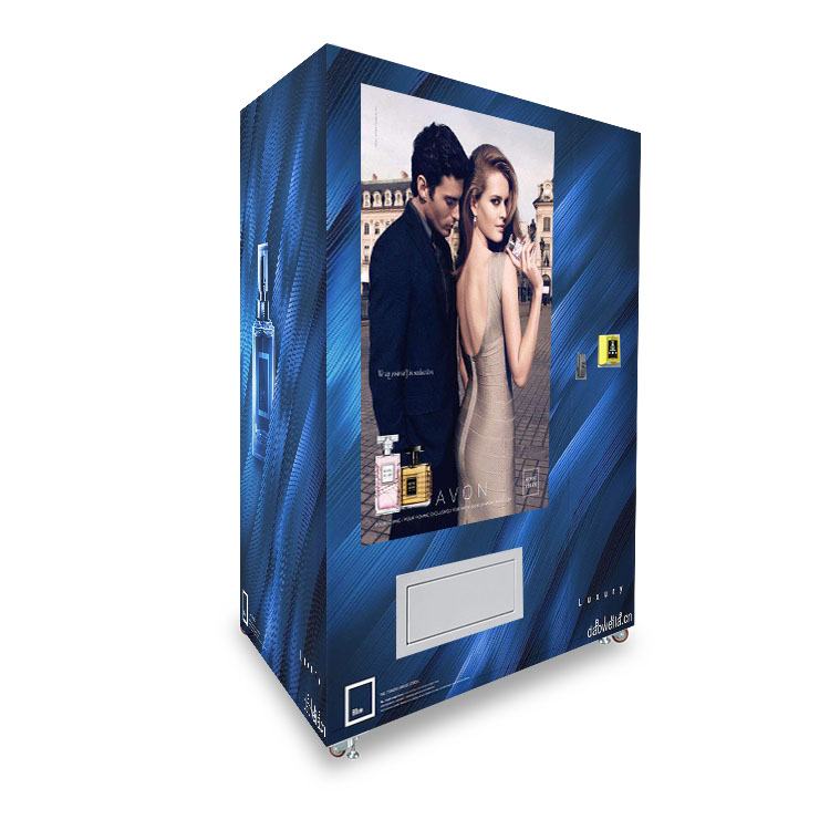 perfume vending machine with 55 inch touch screen