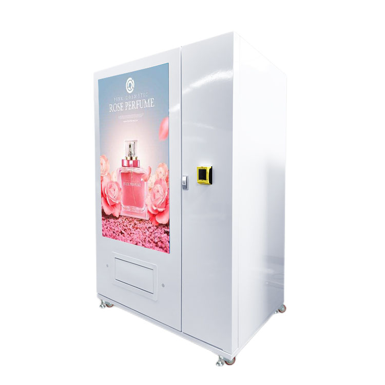 perfume vending machine with 55 inch touch screen
