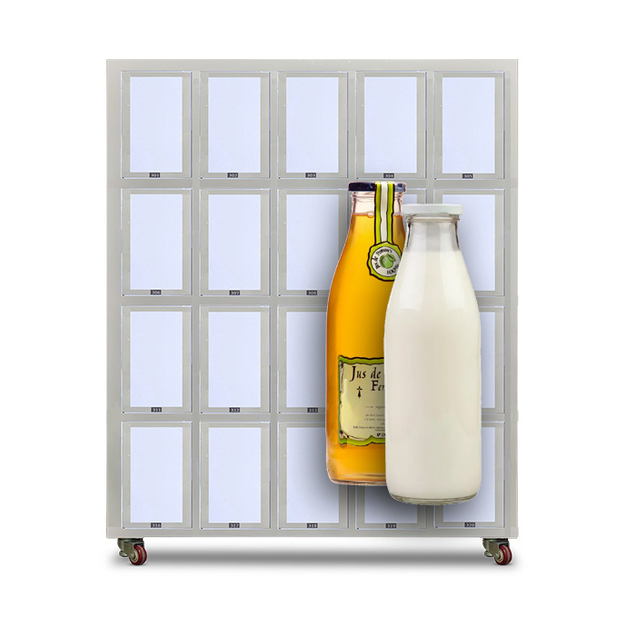 -18℃ Freezing Locker Vending Machine for Pre-made Meal