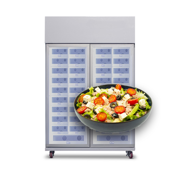 -18℃ Freezing Locker Vending Machine for Pre-made Meal