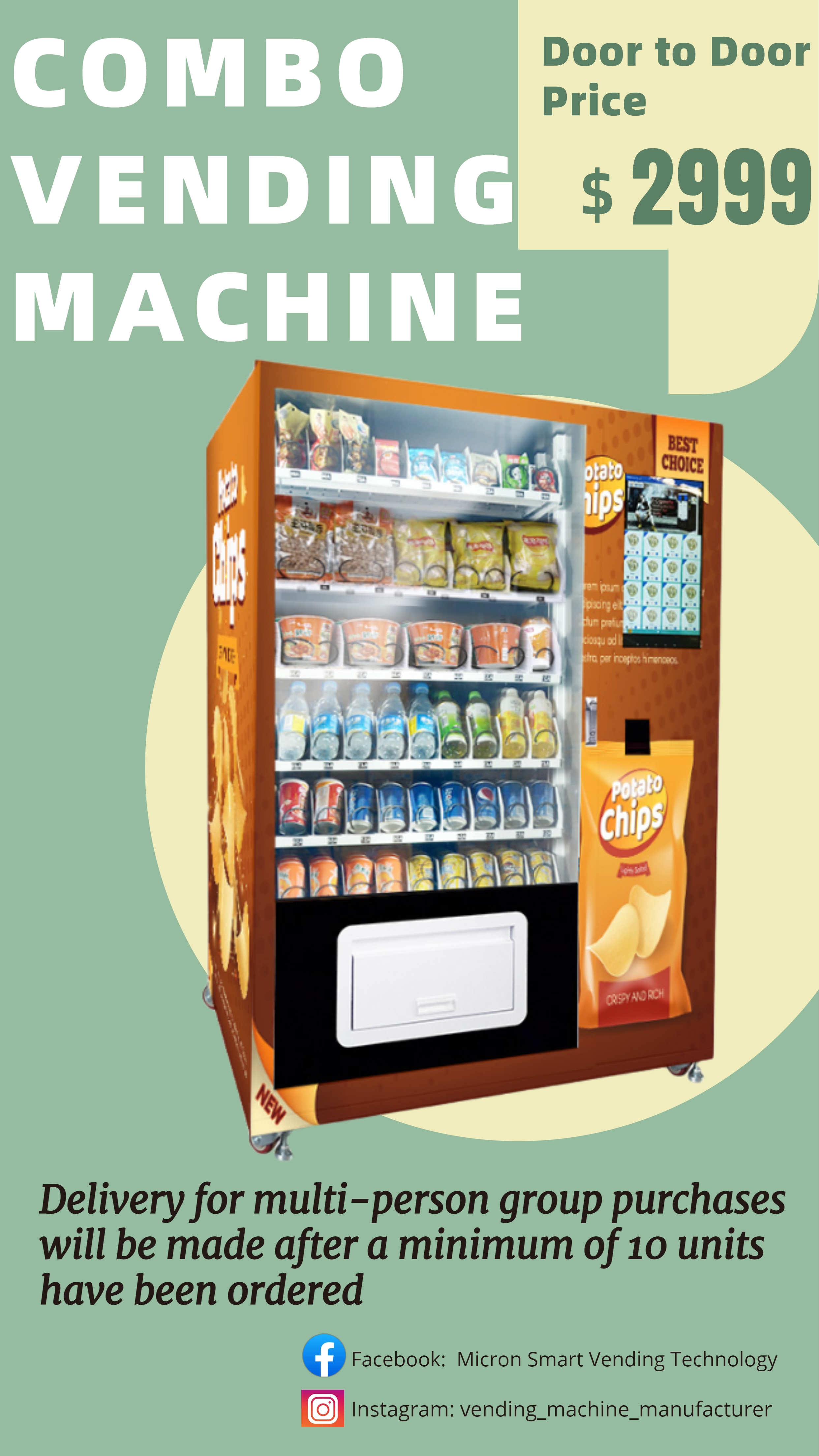 group purchase combo vending machine