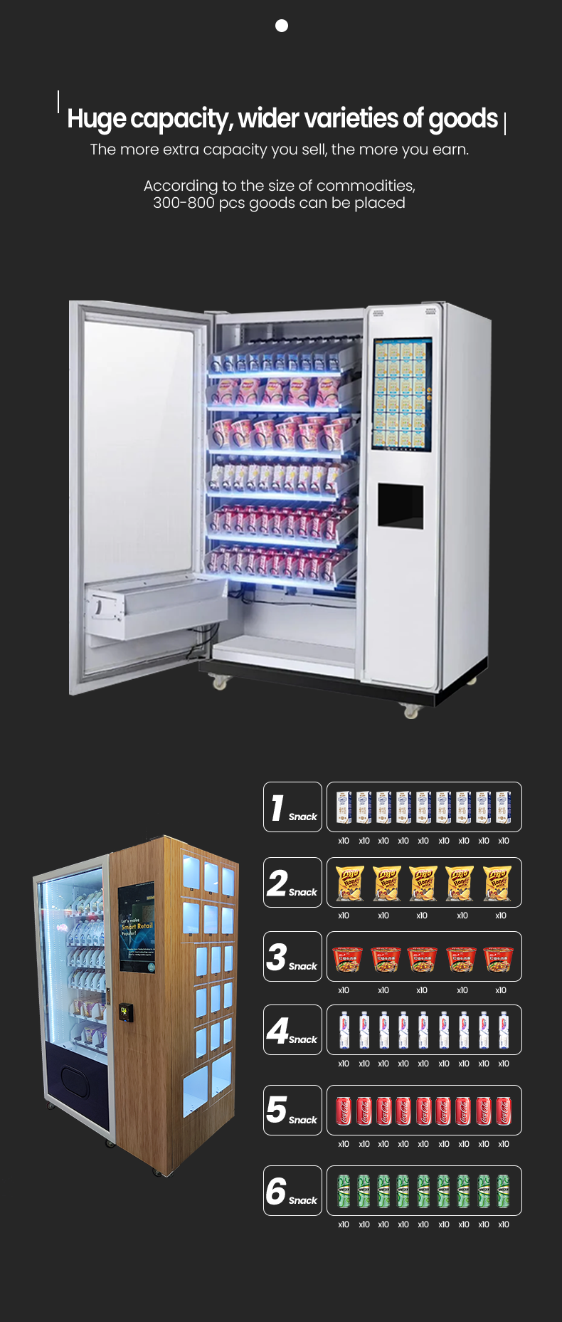 Free Sample Vending Machine for Branded Products