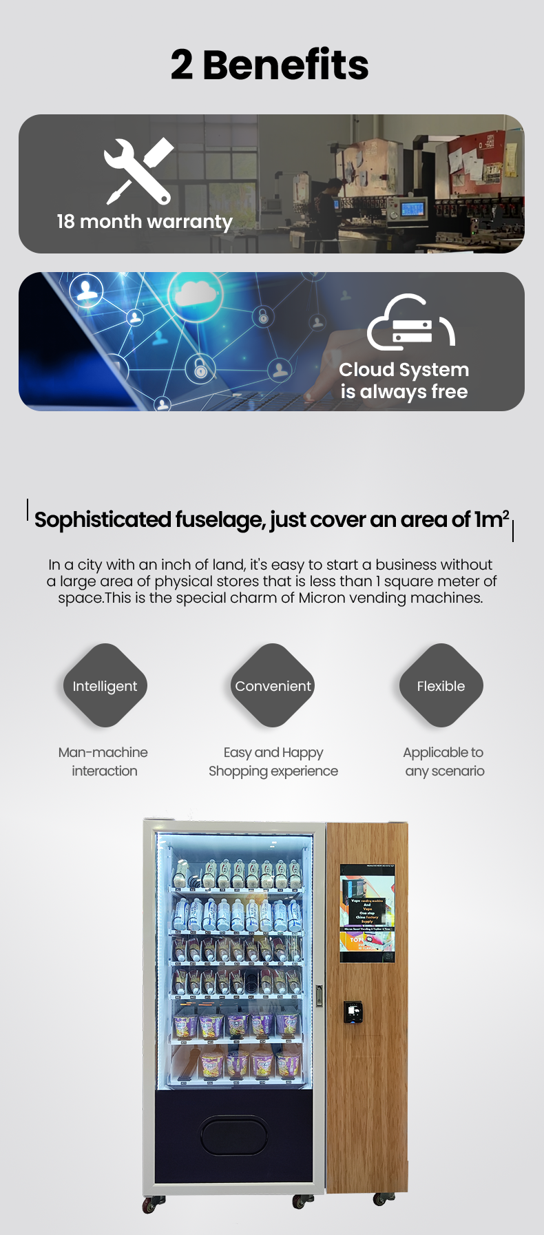 Free Sample Vending Machine for Branded Products