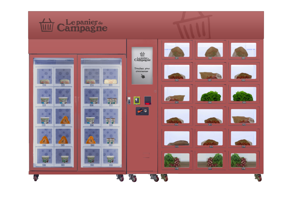 -18℃ Freezing Locker Vending Machine for Pre-made Meal