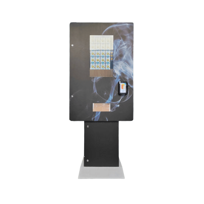 standing hanging vape vending machine with ID scanner and card reader specially designed for vape