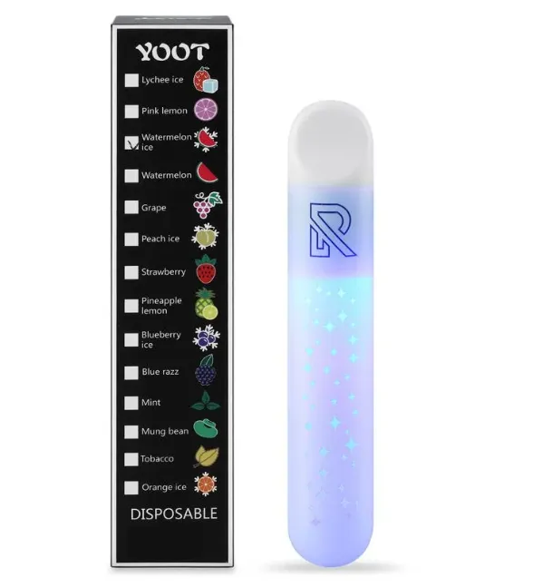 WEIMI Disposable Luminous Vape Pen with LED Light 350 puffs flavors