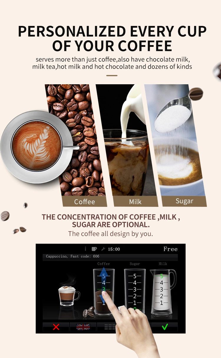 coffee vending machine for office supports personalizing every cup of coffee make your own coffee with floor standing coffee vending machine