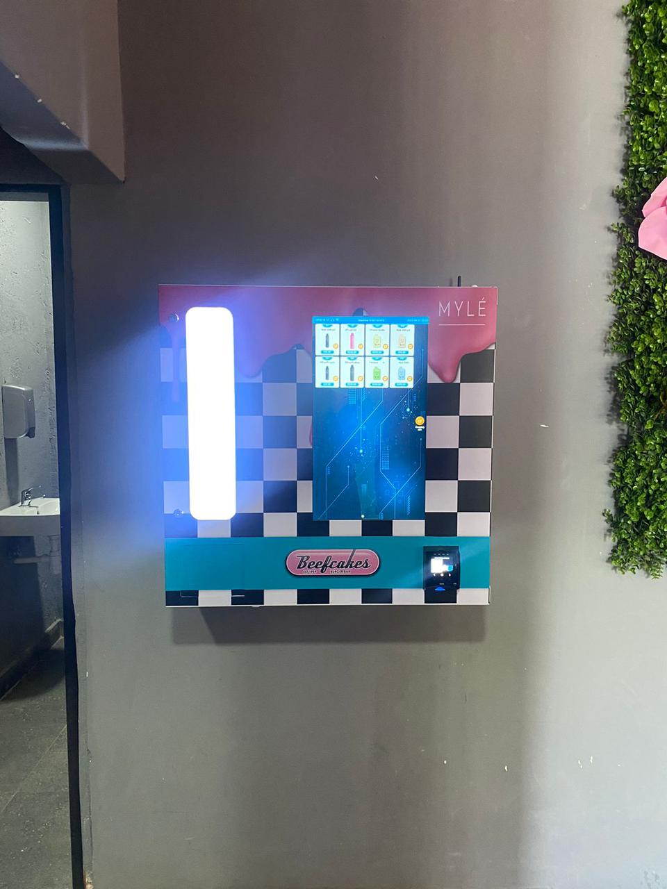 Feminine Hygiene Vending Machine for Pads Tampons Napkins