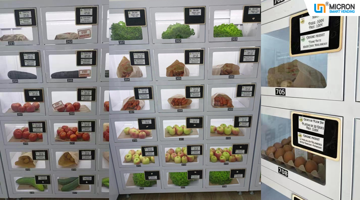 refrigerated vending machine