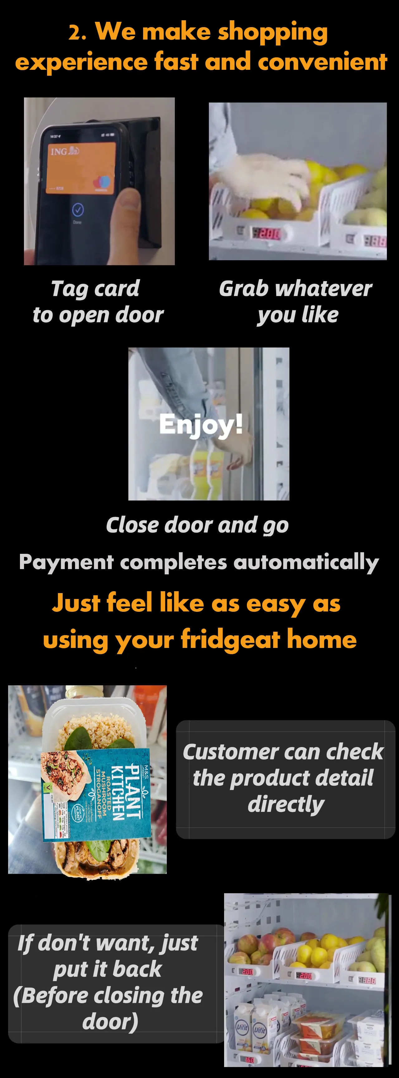 why choose Smart Freezer Vending Machine for Pre-made Meal make shopping experience fast and easy