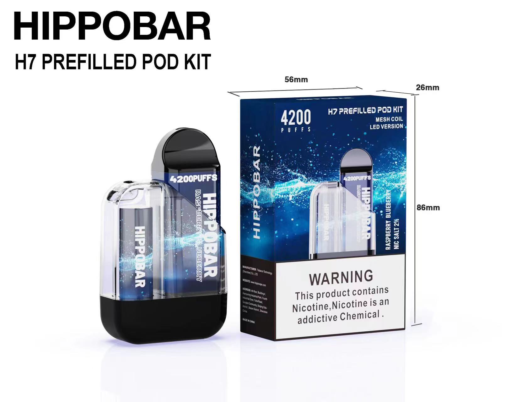 replaceable e-cigarette